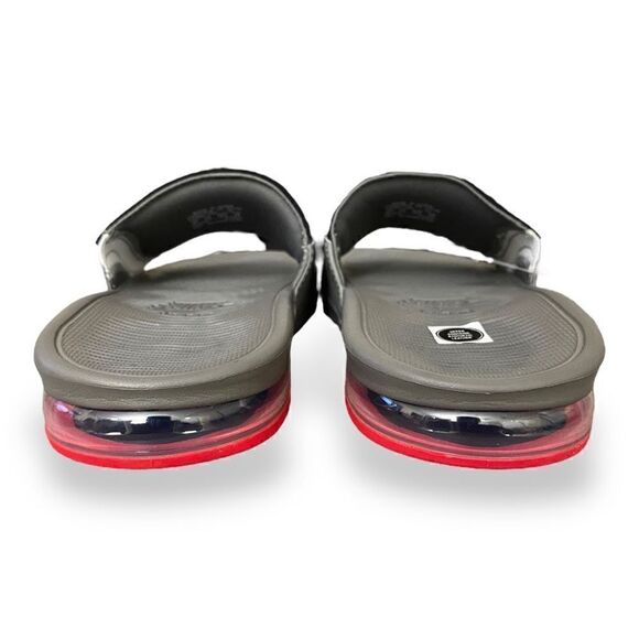 Nike Air Max Camden Slides Sandals Grey Red CZ4665-002 Size 6Y/ Womens 7.5 New - Picture 4 of 6